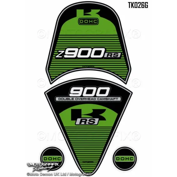 Tylko dziś MOTOGRAFIX TANKPAD KAWASAKI Z900RS 2017-2020 TK026G